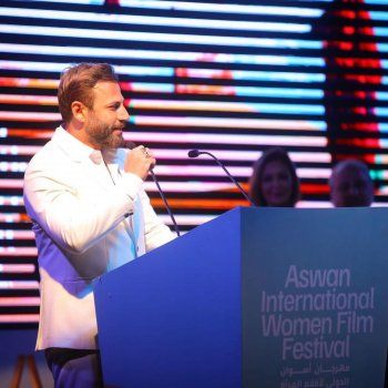 شاهد .. بالصورة - هكذا علّق نيكولا معوض على تجربته كعضو لجنة تحكيم في مهرجان أسوان الدولي لأفلام المرأة