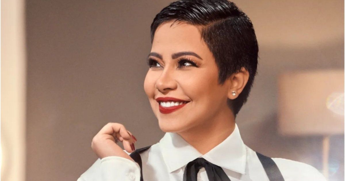 شاهد .. بالصورة- شيرين عبد الوهاب تمازح أطفالها مع إقتراب عيد الام