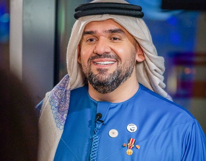 حسين الجسمي يحصد جائزة “أفضل فنان عربي” في مهرجان الموركس دور