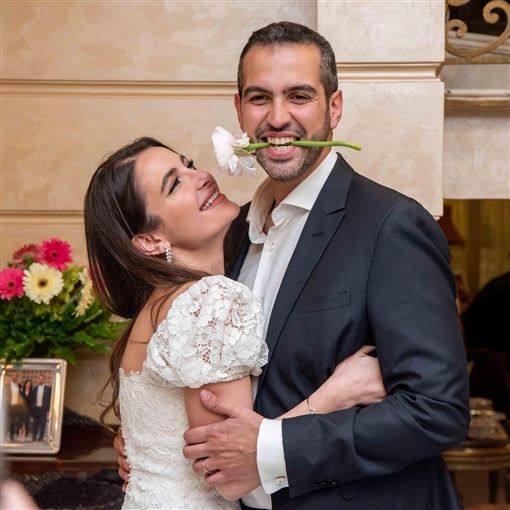 أميرة منورة – شاهد علي عقد قران شام الذهبي ابنة أصالة