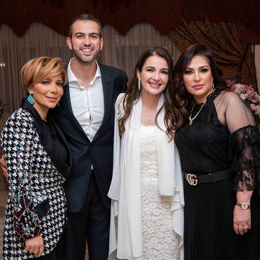 أميرة منورة – شاهد علي عقد قران شام الذهبي ابنة أصالة