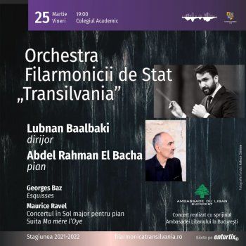 شاهد .. المايسترو لبنان بعلبكي يقدم ثلاث حفلات مع العازف عبد الرحمن الباشا في رومانيا