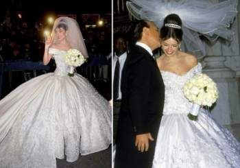 شاهد .. شاهد صور زفاف ماريا مرسيدس...فستانها خطف الأنفاس!