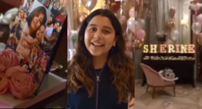 تعالي شاهد إحتفال ابنتي شيرين عبد الوهاب بعيد الأم – فيديو