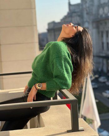 شاهد .. بالصورة - ريم السعيدي تتألق في ميلانو وماذا تقول عن هذه المدينة؟