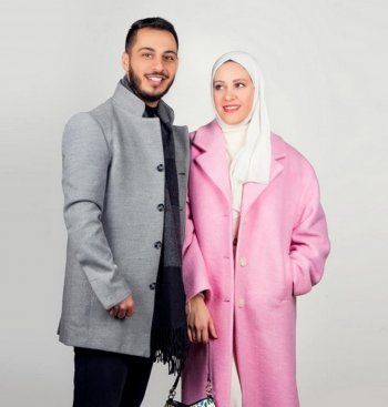 شاهد .. الوليد مقداد لزوجته نور غسان: "يا نور عيوني"-بالصورة