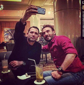 شاهد .. باسم مغنية ينشر صورته مع ظافر العابدين وهكذا وصفه