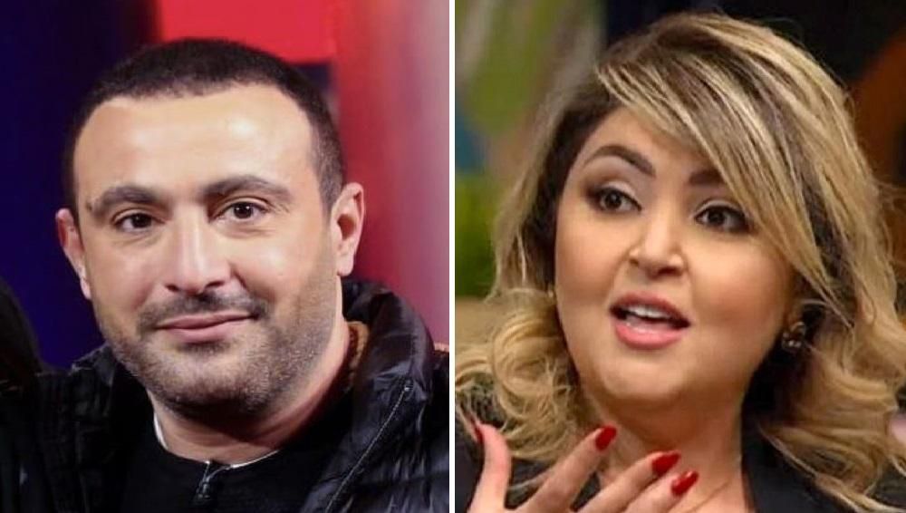 بالصور – مها أحمد تمازح السقا بعد هجومها عليه