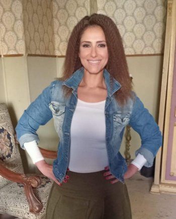 شاهد .. بالصور- علامات التعب والإرهاق بدت واضحة على حنان مطاوع..إليكم السبب