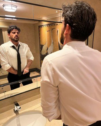 شاهد .. أكثر من مليون إعجاب على صور ميشيل موروني في الحمام !!