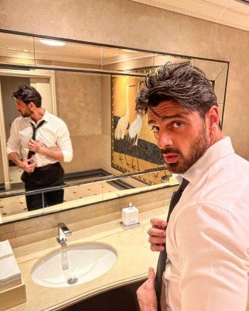 شاهد .. أكثر من مليون إعجاب على صور ميشيل موروني في الحمام !!