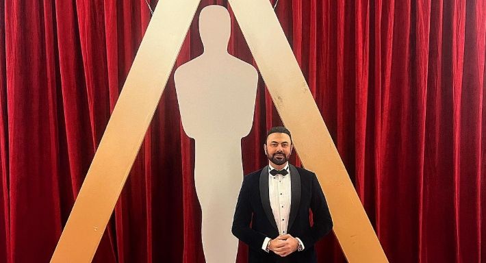 النجم المصري ” محمد كريم ” شرفنا في حفل الاوسكار – شاهد