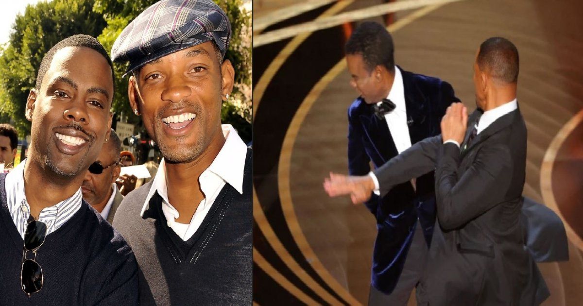 شاهد .. مشاجرة بين ويل سميث وكريس روك على مسرح الأوسكار .. الاول ضرب الثاني بسبب نكتة! -بالفيديو