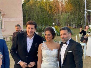 شاهد .. ياسر فرج يحتفل بزواجه الثاني.. بعد سنة على وفاة زوجته