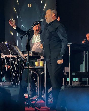 شاهد .. جورج وسوف للمايسترو ايلي العليا: جاي تشتغل موسيقى ولا تحضر الحفلة؟