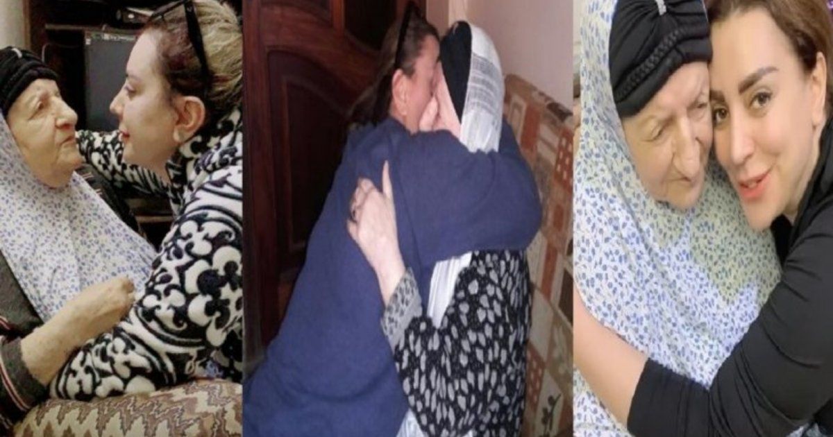 شاهد .. بالفيديو- شكران مرتجى تنهار في مراسم تشييع والدتها