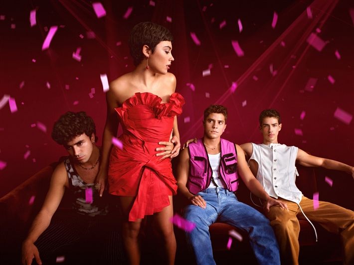 طرح الإعلان الدعائي للموسم الخامس من Elite