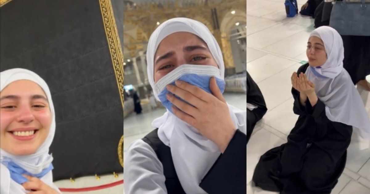 شاهد .. مايان السيد ترد على أحد المنتقدين من تأديتها لمناسك العمرة