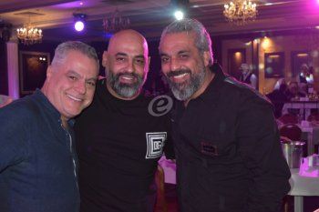 شاهد .. خاص بالصور - مهند زعيتر وغادة يعقوب و عدي زاغة معاً في سهرة جمعت تونس و لبنان و الأردن