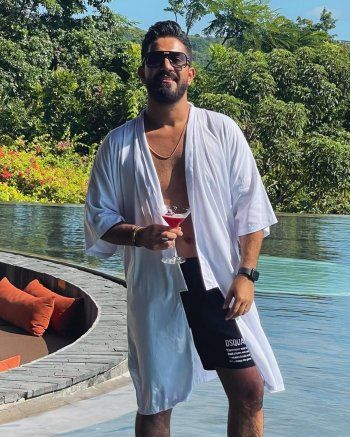 شاهد .. الصورة الأولى من شهر عسل ماهر جاه