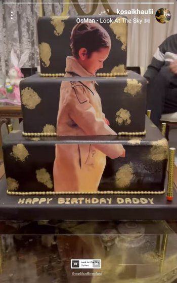 شاهد .. قصي خولي ومديحة الحمداني يتبادلان الغزل ويحتفلان بعيد ميلاده بطريقة مميزة - بالصورة