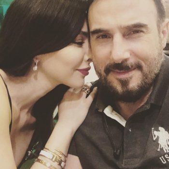 شاهد .. جمال زوجة باسم مغنية يسرق الأضواء - بالصور