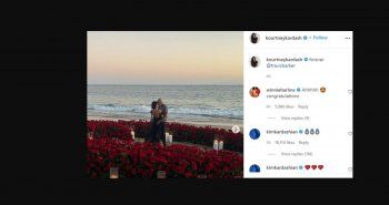 شاهد .. كورتني كارداشيان وترافيس باركر يتزوجان بعد حفل Grammys