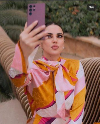 شاهد .. درة تضج موقع التواصل الإجتماعي بإطلالتها الربيعية