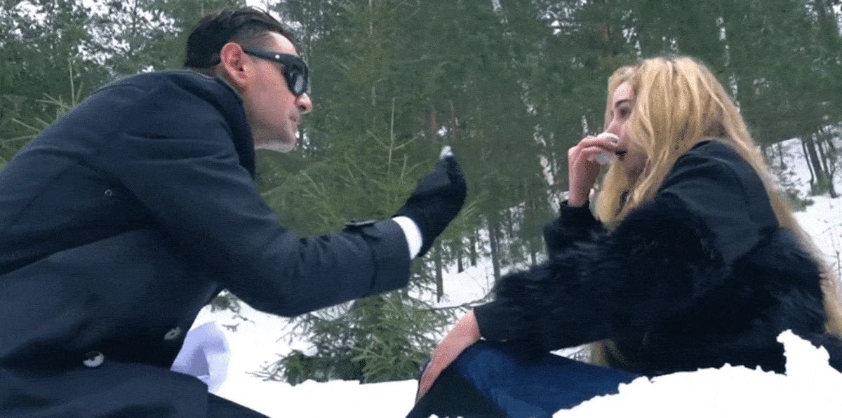 بالفيديو – لحظة إنهيار هنا الزاهد بالبكاء بسبب رامز جلال