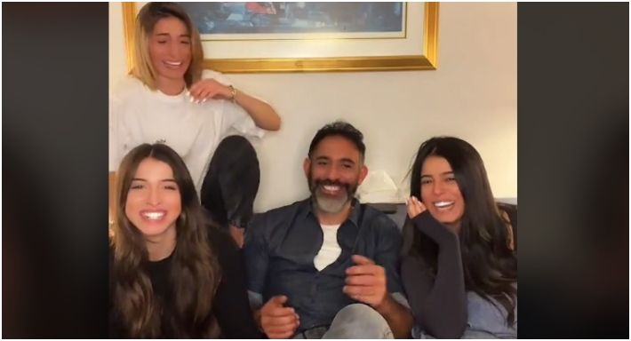 بنات عامر منيب مع عمرو مصطفى علي التيك توك : شاهد
