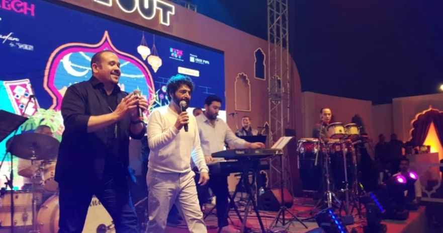 حميد الشاعري وهشام عباس يخطفان الأنظار في سهرة رمضانية مبهجة -صور