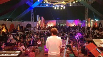 شاهد .. بالصور - حميد الشاعري وهشام عباس يخطفون الأنظار في سهرة رمضانية مبهجة