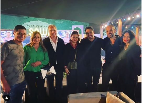 ليلى علوي و نجوم الفن في سحور جماعي – شاهد