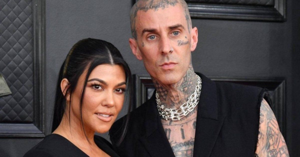 شاهد .. كورتني كارداشيان وترافيس باركر خدعا الجميع بزفافهما.. سرهما الى العلن