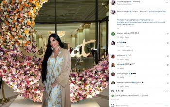 شاهد .. لاميتا فرنجية تطل بالعباءة.. وجمالها محط الأنظار - بالصور