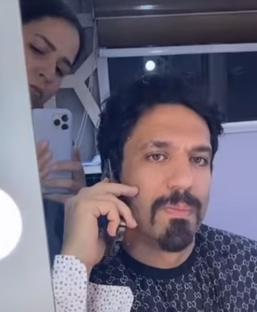 ايمي سمير غانم تروج لمسلسل ” بابلو” بصورة من الكواليس- شاهد