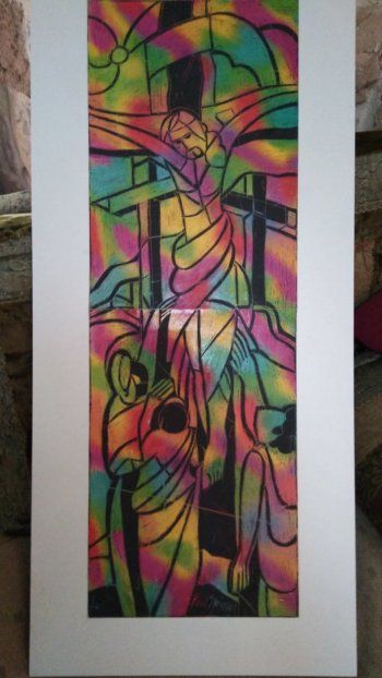 شاهد .. عرض تحت عنوان " البداية والنهاية " يتضمن لوحات فنية لبول سليمان وزوجته..إليكم التفاصيل