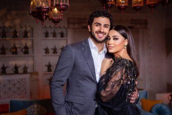 شاهد .. بالصورة- رحمة رياض تتألق بالأسود وجمالها حديث المتابعين