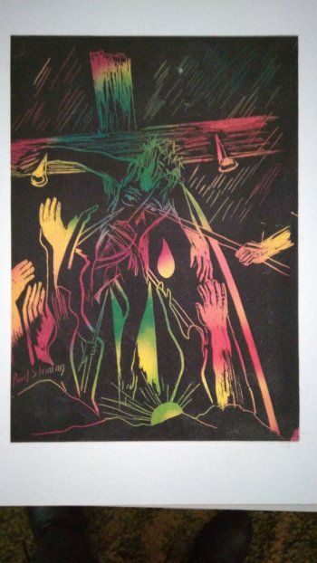 شاهد .. عرض تحت عنوان " البداية والنهاية " يتضمن لوحات فنية لبول سليمان وزوجته..إليكم التفاصيل