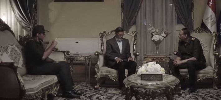 بحضور الرئيس السيسي- محمد مرسي يهدد طنطاوي بحرق مصر إذا لم يصبح رئيسا