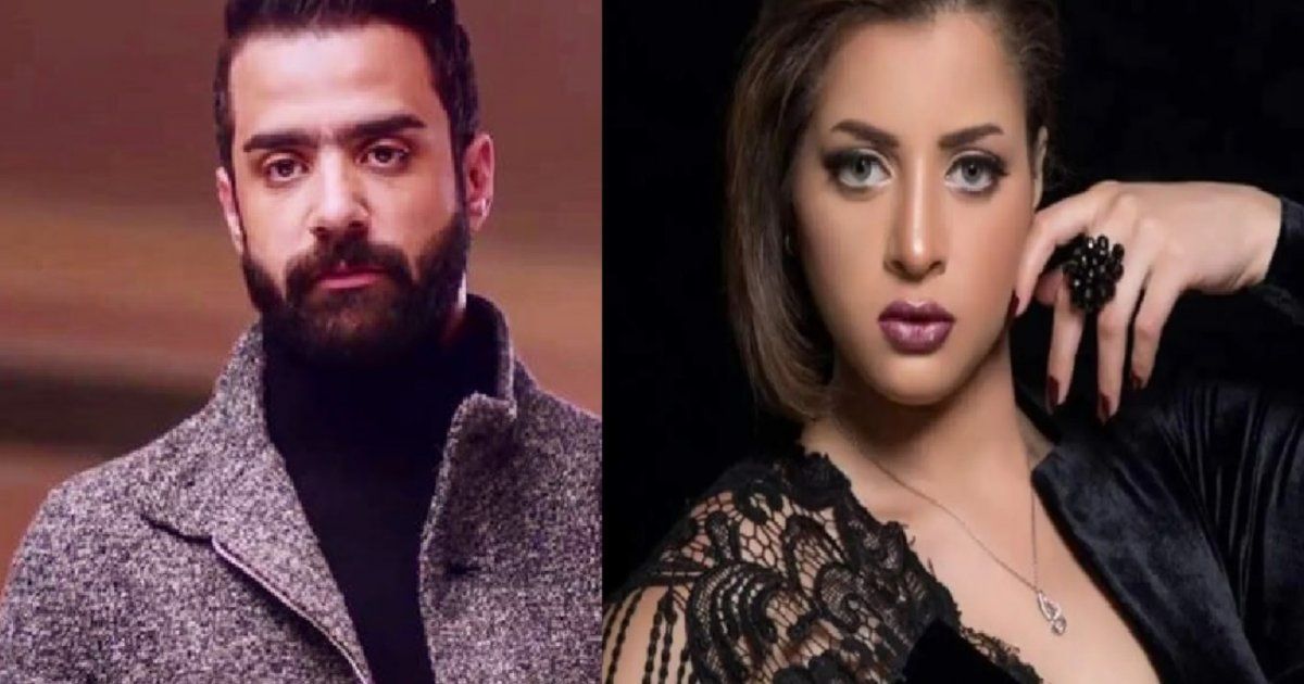 شاهد .. منى فاروق تضع كريم عبدالخالق عند حده بعد ان وضع يده عليها - بالفيديو