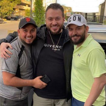 شاهد .. وديع الشيخ يلتقي بـ جورج وسوف ويجتمع بفارس اسكندر وحسام جنيد -بالصور