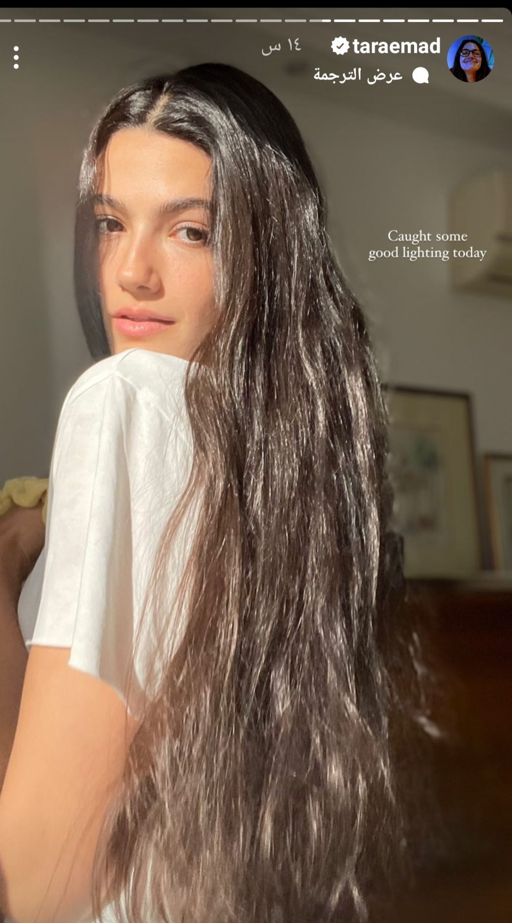 تارا عماد تسحر متابعيها بإطلالة صباحية مشرقة- شاهد