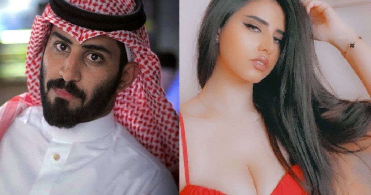 شاهد .. بالفيديو- مودل آش تطلب يد عبد الرحمن المطيري على الهواء مباشرة