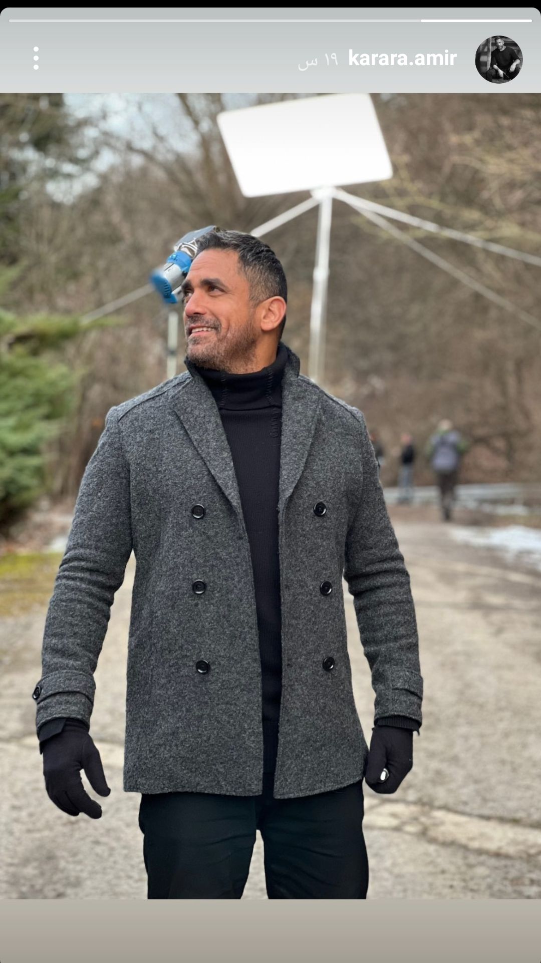 امير كرارة يتألق في كواليس العائدون- شاهد