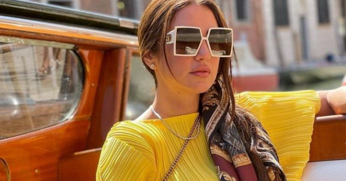 شاهد .. بالصورة - درة برفقة زوجها بأحدث ظهور لها