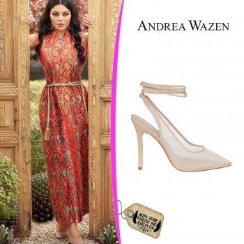 شاهد .. حذاء هيفا وهبي يلفت الانتباه.. من تصميم لبناني وهذا سعره