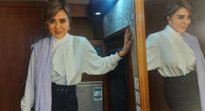 مادلين طبر تودع كواليس تصوير مسلسل “ملف سري”