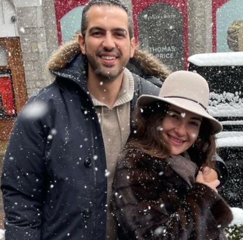 شام الذهبي تتألق برفقة زوجها من شهر العسل- شاهد