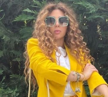 مريام فارس تتألق برفقة ابنها من داخل الكنيسة- فيديو وصور